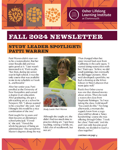 2024 Fall Newsletter