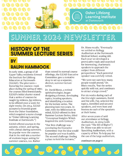 2024 Summer Newsletter